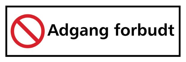 Adgang forbudt