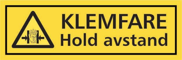 Advarsel: Klemfare