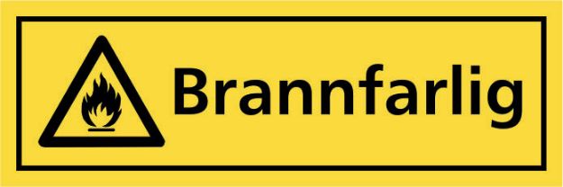 Advarsel: Brannfarlig