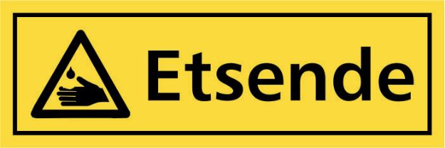 Advarsel: Etsende