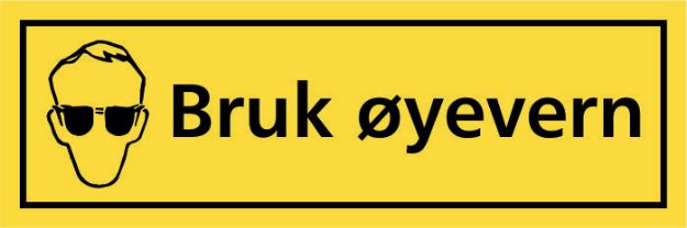 Advarsel: Bruk ï¿½yevern