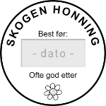 Bilde av Rundt stempel med justerbar dato og best før