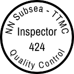 Bilde av Quality Control stempel. Kontrollstempel med snellefeste