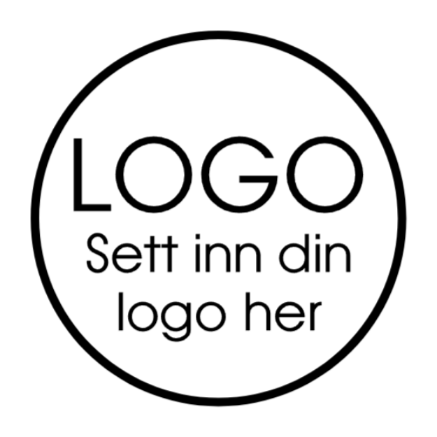 Bilde av Trodat stempel med innebygd blekk, for inngangsmerking. Lages med din logo.