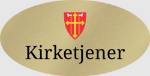 Bilde av Navneskilt til kirketjener