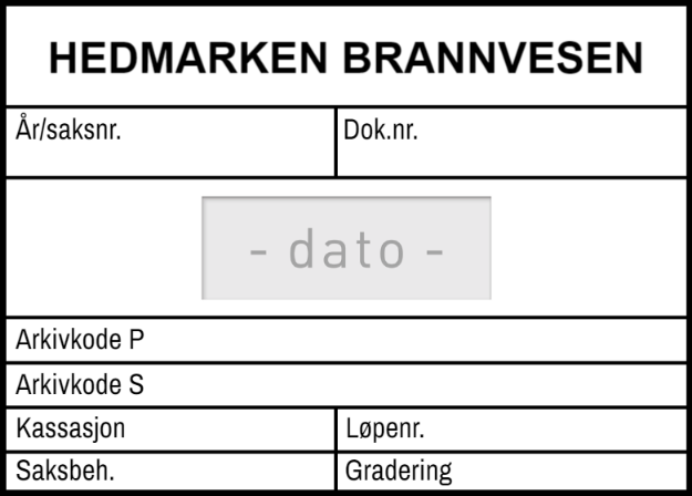 Bilde av Colop 2860 datostempel med valgfri tekst