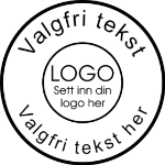 Bilde av Colop Printer R30, rundt stempel med valgfri tekst