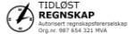 Bilde av Stempel for regnskapførerselskap med logo