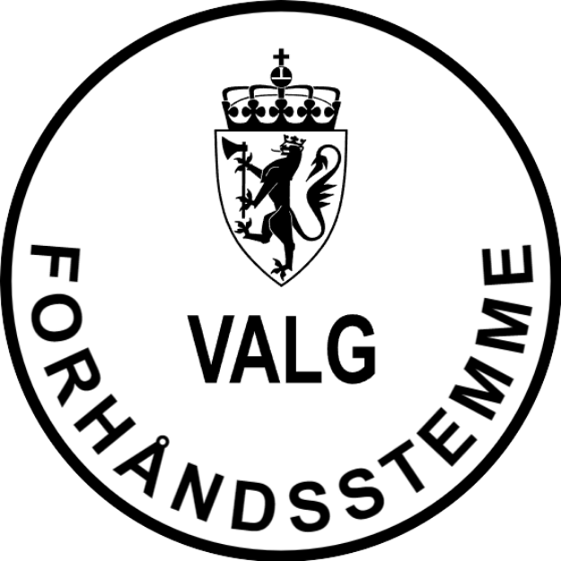 Bilde av Valgstempel: Forhåndsstemme