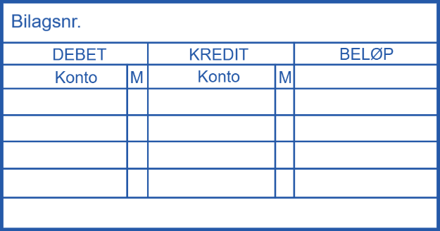 Bilde av Stempel for kontering 