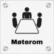 Bilde av Møterom-skilt i akryl