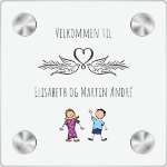 Bilde av Koselig skiltdesign i liten størrelse. Trykk for å redigere skiltmalen.