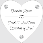 Bilde av Hjerteformet skilt med tapefeste 