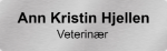 Bilde av Navneskilt for veterinær, m/klemme