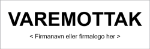 Bilde av Skilt for varemottak