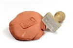 Stempel for preging i keramikk, leire og såpe