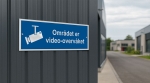 Godkjent skilt for overvåket område, brukes på område med installert kameraovervåkning, cctc, eller annen video overvåkning.